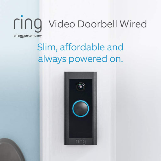 Ring Video Doorbell Wired - Technology Cafe