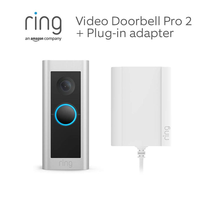 Ring Video Doorbell Pro 2 with Plug-In Adapter - Technology Cafe