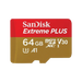Sandisk Extreme MicroSDXC 64GB - Technology Cafe