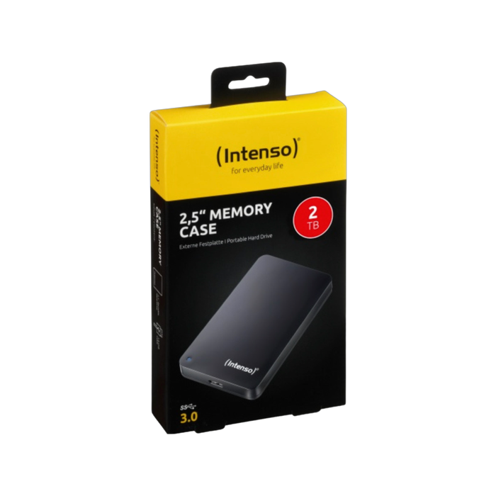 Intenso 2.5” 2TB External HDD Memory Case