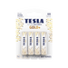 Tesla AA Batteries Gold - Technology Cafe