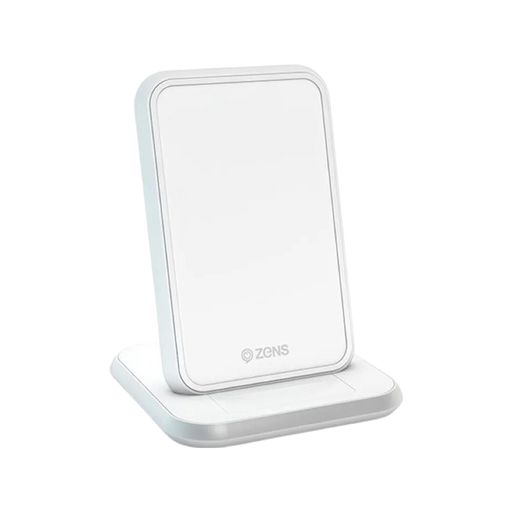 ZENS Alu Stand Wireless Charger White - Technology Cafe
