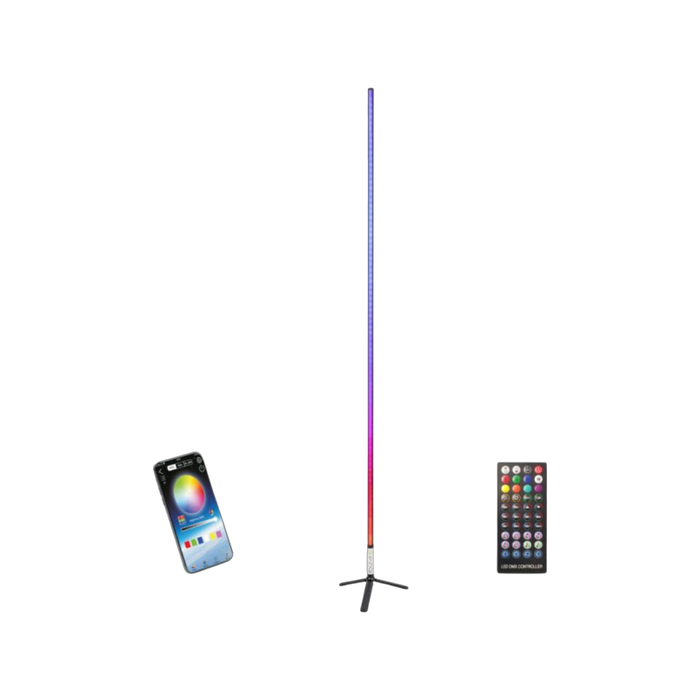Smart Light RGB Tube with Stand Black