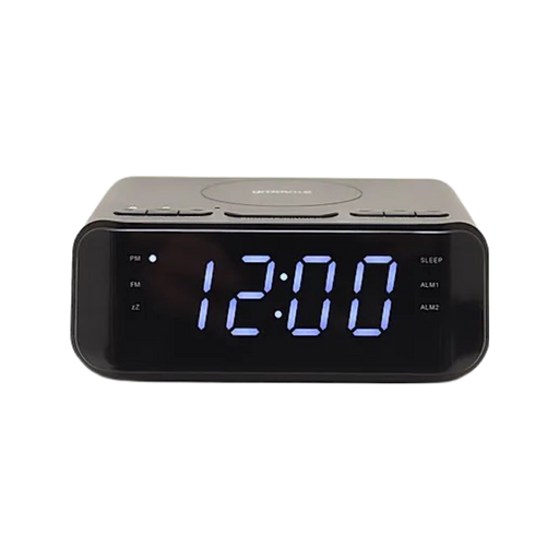 Groove Atlas Qi Charging Alarm Clock FM - Technology Cafe