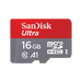SanDisk MicroSDHC 16GB + Adp 98mbs - Technology Cafe