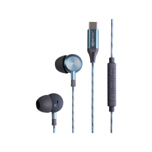 BoomPods DigiBuds Ice Blue Type C - Technology Cafe