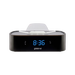 TimeCurve Alarm Clock Radio with USB Charging Station - Black - Technology Cafe