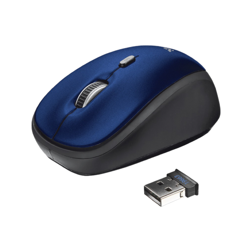 TRUST WIRELESS OPTICAL MOUSE BLUE - Technology Cafe